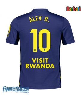 Atletico Madrid Alex Baena #10 Tricou Fotbal Replică 2025-26 Barbati Deplasare